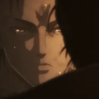 ☠ Eren Yeager Attack on Titan Anime, Personaje, Eren Jaeger, Ataque a los Titanes telegram sticker