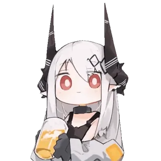 🍺 Kitsune Arknights whatsapp sticker