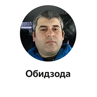 😤 Обидзода personne, homme, portrait, visage, nom telegram sticker