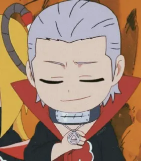 😁 Kakuzu Naruto Аниме, Акацуки, Какузу, Ниндзя, Манга telegram sticker