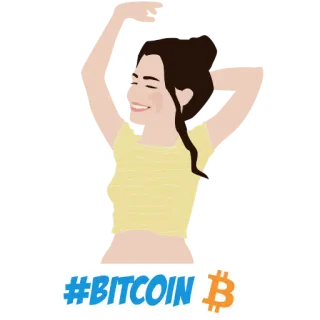 🥳 #BITCOIN ビットコイン, 暗号資産, 仮想通貨, 金融, デジタル通貨 telegram sticker