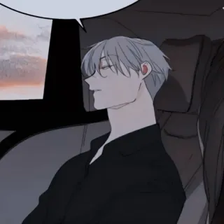 ⚓ Mann, Schlaf, Auto, Anime, Figur, Kunst telegram sticker