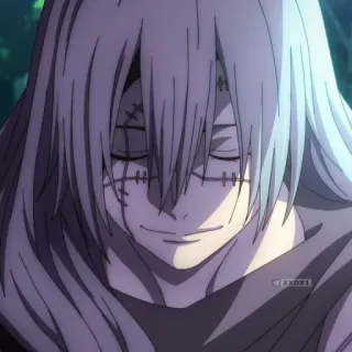 🫐 Mahito Jujutsu Kaisen anime, mahito, jujutsu kaisen, manga, cursed spirit whatsapp sticker