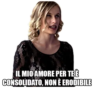 💜 IL MIO AMORE PER TE È CONSOLIDATO, NON È ERODIBILE whatsapp sticker