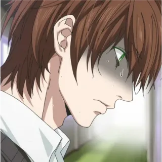 😰 Anime, Mangá, Menino, Retrato, Sério, Emocional telegram sticker