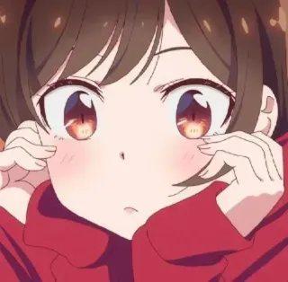 💖 anime, manga, cartoon, girl, cute, chibi, kawaii telegram sticker