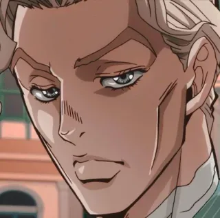 💥 Yoshikage Kira JoJo's Bizarre Adventure Anime, Manga, Jojo, Yoshikage Kira, Personaje, Villano whatsapp sticker
