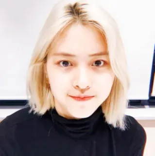 🥺 person, blonde hair, portrait, woman telegram sticker