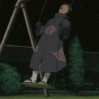🕸️ Tobi Naruto anime, tobi, naruto, akatsuki, manga, swing, character, ninja telegram sticker