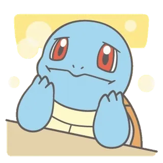 💬 Squirtle Pokemon Squirtle, Pokemon, cartoon, sticker, anime, cute telegram sticker