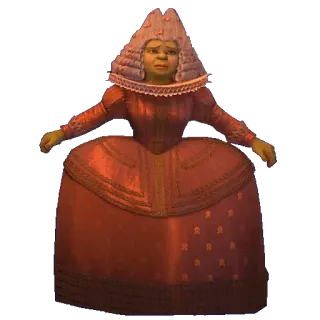 🎭 Princess Fiona Shrek ogro, princesa, conto de fadas, animado, filme, rainha whatsapp sticker