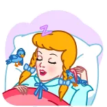 Princess telegram stickers