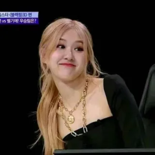 🌹 블랙핑크 kpop, rose, blackpink, penyanyi, idola, musik, hiburan telegram sticker