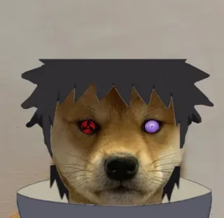 ⛰️ Obito Uchiha Naruto anime, dog, Naruto, Obito, Uchiha, sticker telegram sticker