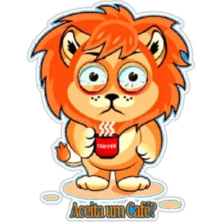 Sticker_lion whatsapp stickers