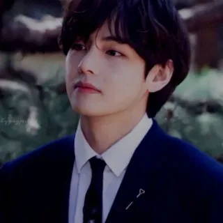 ⛓ V k-pop, bts, v, kim taehyung, chanteur, idole, célébrité telegram sticker