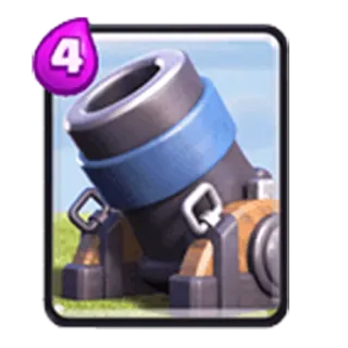 💙 Clash Royale game, mortar, clash royale, strategy, mobile game, cannon telegram sticker