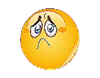 🥺 伤心, 表情符号, 黄色, 脸, 哭 telegram sticker