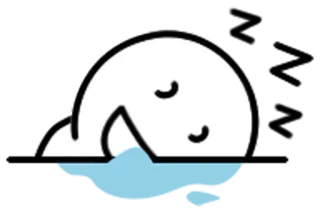 👷 sedih, menangis, depresi, emosional, putih, awan telegram sticker