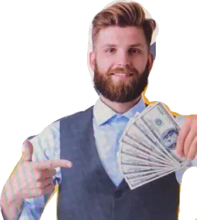 🤑 dinheiro, riqueza, sucesso, grana, empresário, finanças telegram sticker