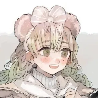💕 Mitsuri Kanroji Demon Slayer anime, manga, demon slayer, mitsuri kanroji, cute, character, fanart telegram sticker