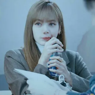 💙 Lisa K-pop, ca sĩ, Lisa, Blackpink, thần tượng, Hàn Quốc telegram sticker