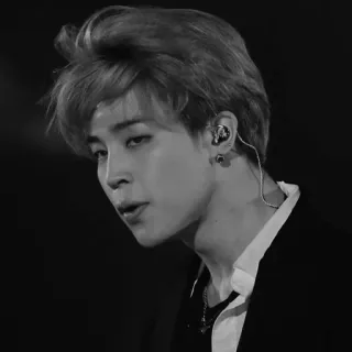 🌑 Jimin kpop, чимин, bts, айдол, певец telegram sticker