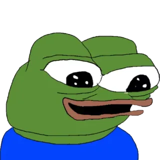 😊 Pepe the Frog pepe, frosch, meme, internet, lol telegram sticker