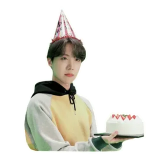 🎂 persona, torta, cappello da festa, compleanno telegram sticker