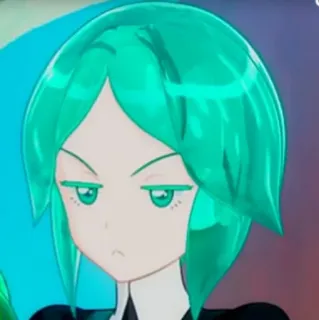 👿 Phosphophyllite Land of the Lustrous anime, manga, character, phosphophyllite, land of the lustrous, apatite, gem, cute telegram sticker