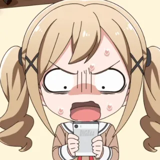 🤯 DIGGSS Anime, Cartoon, Schockiert, Verlegen, Süß whatsapp sticker