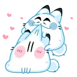 👹 可爱, 卡哇伊, 迷人, 卡通, 动物, 贴纸 telegram sticker