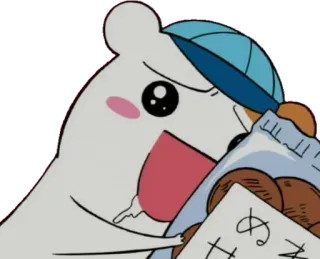 ☺️ めを 覚ませ Anime, Kawaii, Słodkie, Postać, Jedzenie telegram sticker