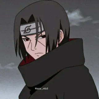 🌿 Itachi Uchiha Naruto Anime, Manga, Ninja, Itachi, Uchiha, Naruto telegram sticker