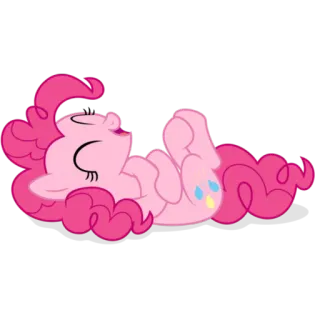 😂 Pinkie Pie My Little Pony pinkie pie, my little pony, мультфильм, пони, милый telegram sticker