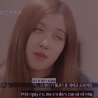 🐿️ Rose Đây là định mệnh
어느 날 엄마가 불고기를 데리고 오셨어요
Một ngày nọ, mẹ em đem con cá về nhà. Kpop, Ragazza, Rosa, Blackpink telegram sticker