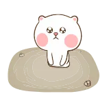 🥺 卡通, 悲伤, 哭泣, 熊, 可爱, 动物 telegram sticker