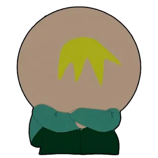 😥 Butters Stotch South Park アニメ, バターズ, サウスパーク, キャラクター, 面白い telegram sticker