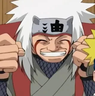 🌫 Jiraiya Naruto Anime, Manga, Jiraiya, Naruto, Personaje telegram sticker