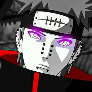 👿 Pain Naruto Anime, Naruto, Pain, Akatsuki, Rinnegan telegram sticker