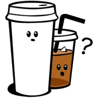 Coffee!! whatsapp stickers