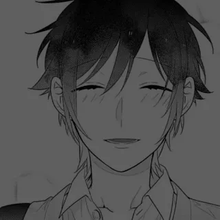 🪡 Anime, Manga, Senyum, Senang, Anak laki-laki, Lucu telegram sticker