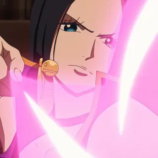 😡 Boa Hancock One Piece Boa Hancock, One Piece, Anime, Manga, Pirate, Arts Martiaux, Superpouvoir telegram sticker
