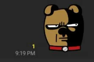 😮‍💨 1 whatsapp sticker