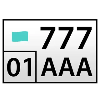 🐓 777
01 AAA placa, veículo, número, carro telegram sticker