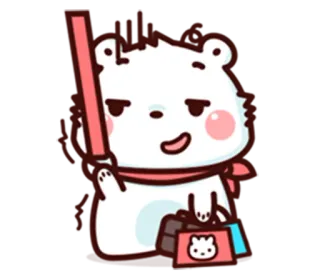 😩 sticker, beer, winkelen, schattig, cartoon telegram sticker