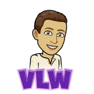 👍 VLW Bitmoji, Avatar, Dessin animé, Personne telegram sticker