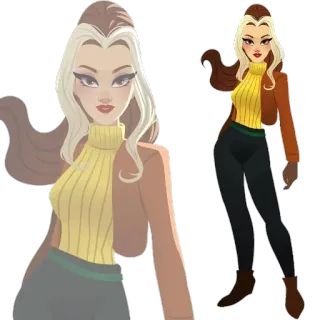 🚶‍♀ Rogue X-Men Роуг, Люди Икс, Marvel Comics, супергерой, мутант telegram sticker