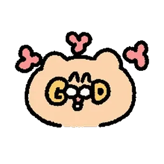 🥚 GOOD lindo, kawaii, positivo, adhesivo, expresión, bien, dibujo animado telegram sticker
