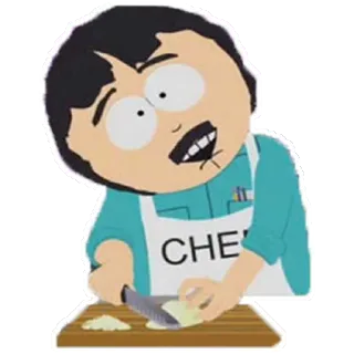 🙂 CHEF cooking, chef, knife, food, apron telegram sticker